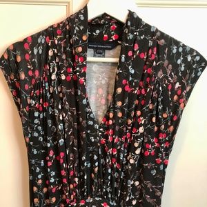 French Connection Tie Waist Dress